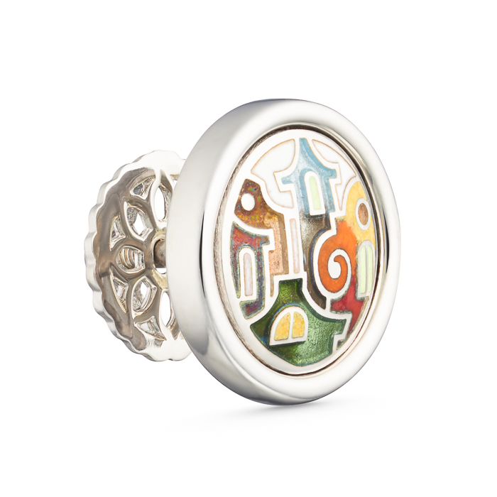 Mindjuse "Talinn".Srebro 925,emajl.Ručno rađeni .