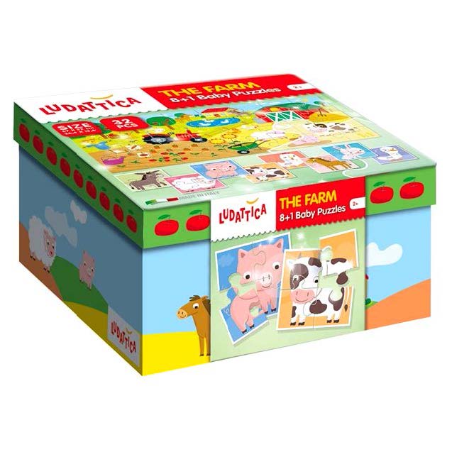 LUDATTICA-SLAGALICE ZA BEBE 8+1 FARMA