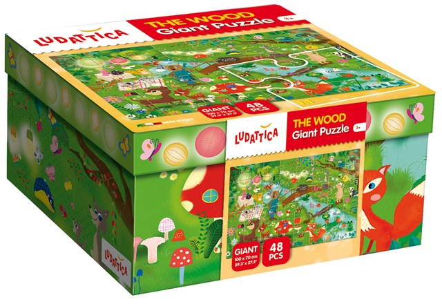 LUDATTICA TAJNE PUZZLE 24 KOM ŠUMA