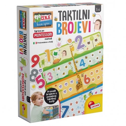 MONTESORI - TAKTILNI BROJEVI